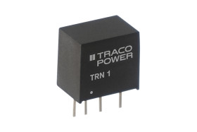 Przetwornica DC-DC, 1W, Uwe 4,5 → 13,2 V DC, Uwy ±5V dc, Iwy ±100mA, TRACOPOWER