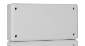 Obudowa Tworzywo ABS odporne na ogień szerokość zew. 65 mm długość zew. 130 mm wys. zew. 25 mm Hammond IP54 Szary