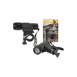 Lampa rowerowa przednia 9-LED TS-643 metalowa