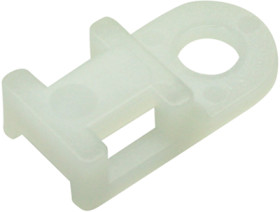 Mounting base, PA, natural, (L x H) 19 x 5.1 mm, TA1S8-C