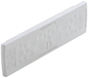 Weidmüller 2743680000 Płytka z przepustami CABTITE EP B 24/26 GY, (D x S x W) 12 x 142 x 44 mm, termoplast, 10 szt.