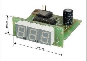 AS-1 AMPER.100A RED LED