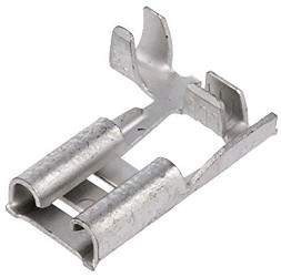 Konektor płaski Żeński 6.35 x 0.8mm długość 14.1mm Izolacja: Nieizolowane Cyna