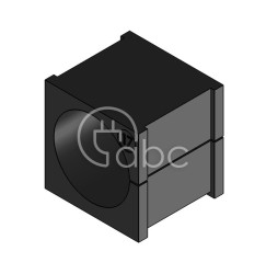 Moduł uszczelniający KT specjalny, mały, KTs 17, z otworem 1x17-17 mm, 39913