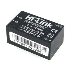 HLK-PM12 240V AC to 12V DC 3W 250mA Power Supply Adapter