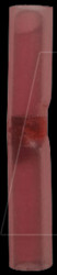 Solder connector with heat-shrink tubing, 0.5 - 1.5 mm², red