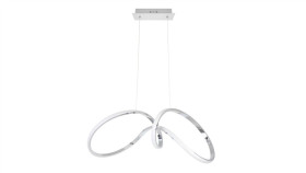 Lampa Wisząca Tesoro Chrome 48W Led Ml7952 Milagro