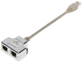 Adapter AD-UTP 2x RJ45 / 1x RJ45