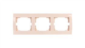 Logi Ramka Potrójna Pozioma Kremowy 021480003 25178