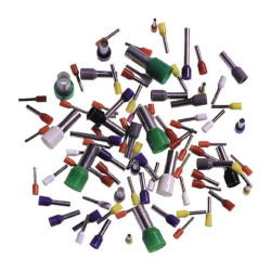 Końcówka tulejkwoa izolowana AHI L 0,25/8 jasnoniebieska 61721867 /500szt./