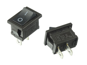 Przełącznik kołyskowy B100GU KCD1-101 250V AC ON-OFF