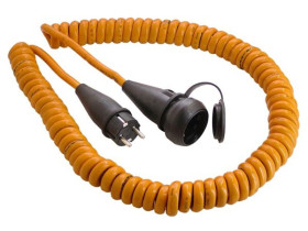 Przedłużacz spiralny 1-5m 3G2,5 poliuretan AS870415 AS SCHWABE
