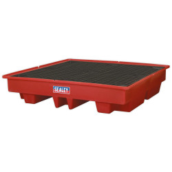 Sealey DRP13 Barrel Bund Polyethylene 1280 x 1280 x 275mm