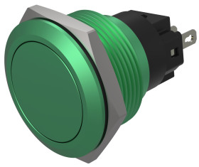 Nasadka przełącznika Chwilowy 1-stykowe, 1-stykowe średnica wycięcia 22mm Montaż wpuszczany EAO