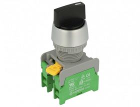 PRZELACZNIK OBROTOWY CS22-2-O-BK 3POZ.