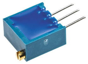 Potencjometr dostrojczy 10kΩ THT 0.5W 25 -zwoje Regulacja górna 2 mm