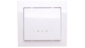 Kier Łącznik Pojedynczy Z Podświetleniem Biały Łp-1Ws/00