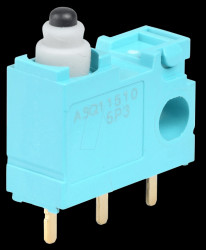 ASQ11510J Snap-action microswitch, 1x REVERSE, plunger