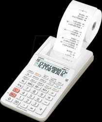 HR-8RCE-WE-W-EC CASIO HR-8RCE desktop printing calculator