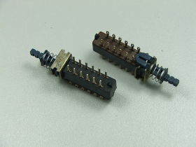 Isostat IZOS-4463 bistabilny ON-OFF 12 pinowy (4 styki przełączne)GNIEW