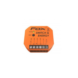 Przekaźnik Wi-Fi do puszki 230V SWITCH & ENERGY Wi-R1S1-P FOX F&F