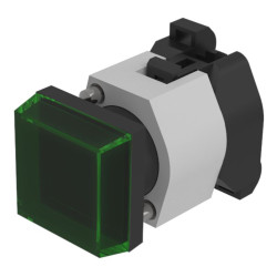 Element wykonawczy przycisku, Siłownik, do uzytku z: Urządzenia przełączające, Szary