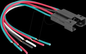 90791 Socket for 22 mm 6 pin Push Button or Switch