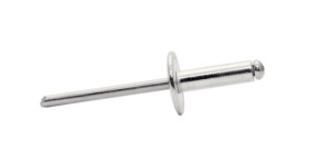 Nit średnica 4.8mm , materiał: Aluminium Zestaw nitów średnica otworu 4.9mm długość 16mm