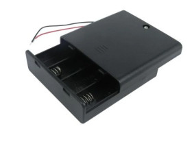 Uchwyt do baterii, x 4, Smycz przewodu