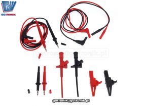 Zestaw końcówek pomiarowych 10 elementów