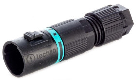 Złączka oświetleniowa RS PRO 2 Męski Wtyk trójnik Wtyczka