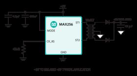 MAX256 3W H-Bridge Driver For Isolated Power