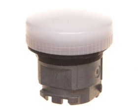 Główka lampki sygnalizacyjna 22mm biała ZB4BV01