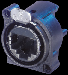 NE8FAH-C5 etherCON Horizontal PCB mount RJ45 CAT5e