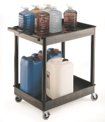 Wozek narzedziowy 2 Level Nie PE, 920 x 640 x 960mm, 175kg Load RS PRO