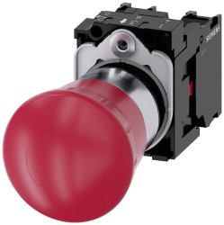 Siemens 3SU1150-1HB20-1PA0 Przycisk grzybkowy zatrzymania awaryjnego 1 szt.