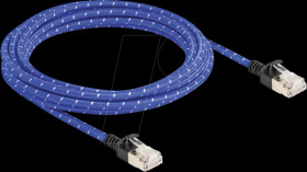 80379 Patch cable Cat.6A U/FTP Slim 3 m blue