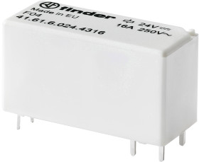 Finder 41.61.6.012.4316-20 Przekaźnik SMT 41.61.6.012.4316, bistabilny, 2 cewki, 400 V/AC, 16 A, 1 szt.
