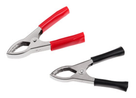 KROKODYLEK 44/100MM 30A (KPL CZERWONY+CZARNY) (KROK-M)