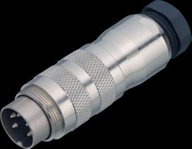 99 5671 15 08 Cable connector M16, series 423, 8-pin, shieldable, solder, UL,