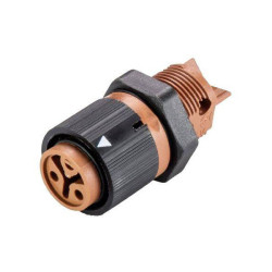 Wieland 46.031.5051.4 RST® MINI Bullet Connector Socket 2 Pins M16