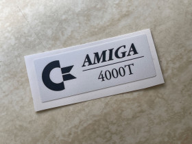 Amiga 4000T badge