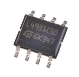 Regulator napięcia 5,2 V SOIC Montaż powierzchniowy wyjścia: 1 Stałe L4931CD50-TR