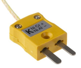 Termopara typ K do +350C 2m kabel 2m ANSI