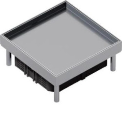 tehalit.VE-EE Pokrywa pełna IP54 20kN EKSQ06 200X200 15mm stal nierdzewna EKSQ060BL15