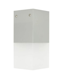 Oprawa sufitowa Cube Max CB-MAX S AL, E27 max 20W, kolor srebrny, 0438621