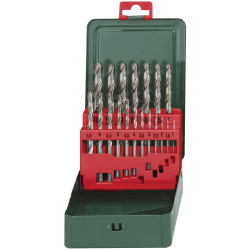 Metabo 627153000 HSS-G Twist Drill Bit Set 19 Piece
