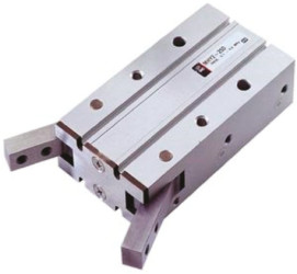 Chwytak pneumatyczny, palce: 2, Podwójna, M5 x 0,8, Kąt, 0,6 MPa