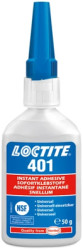 Instant adhesives 50 g bottle, Loctite LOCTITE 401 BO50G EGFD