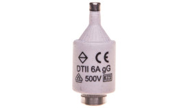 Wkładka Bezpiecznikowa 6A Dii Gg 500V Dii/Biwtz/6A/E27/400V Le2706